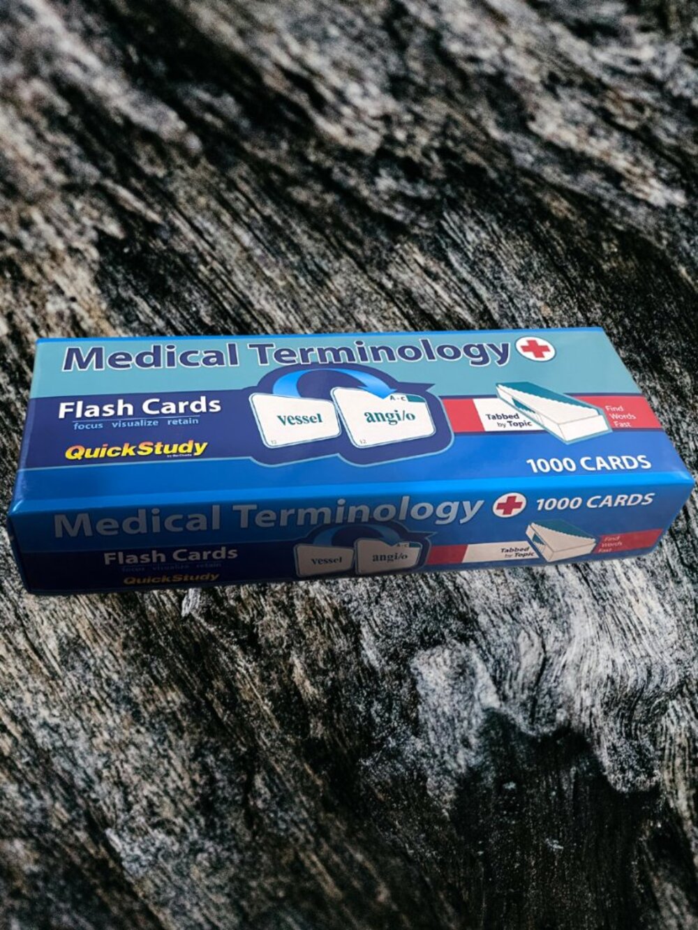 New - Opened but unused -Medical Terminology 1000 Flash Cards by Quickstudy